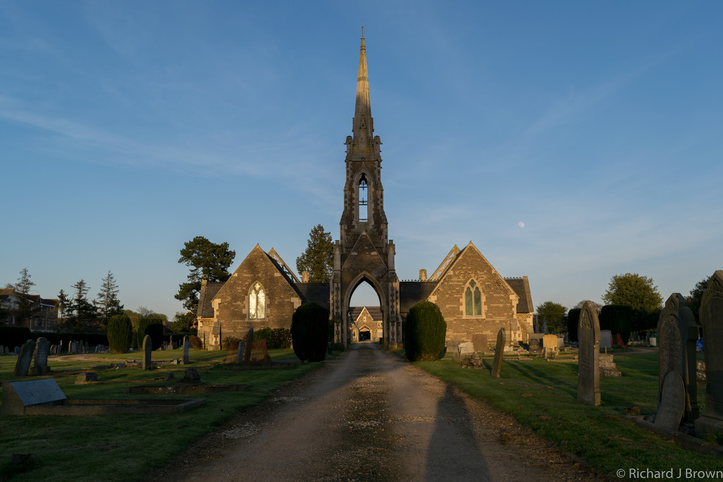Chapels at oakham cemetery  by rjb71