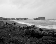22nd Apr 2016 - Rainy day at South Jetty Beach