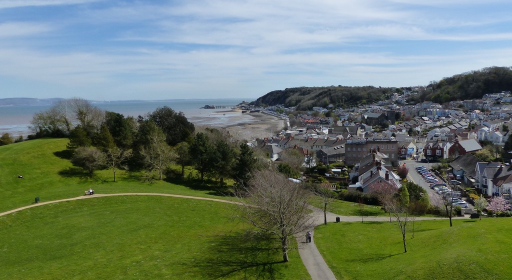  View from Oystermouth Castle by susiemc