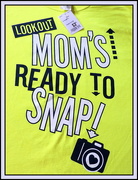 22nd Apr 2016 - Look out! Mom's ready to snap!