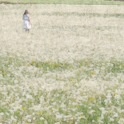 23rd Apr 2016 - Young Girl, Dandelions 