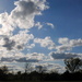 Clouds with Sunburst by genealogygenie