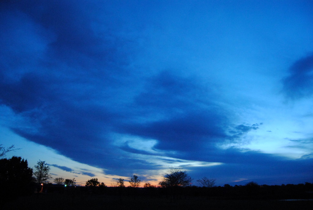 Blue Hour Clouds by genealogygenie