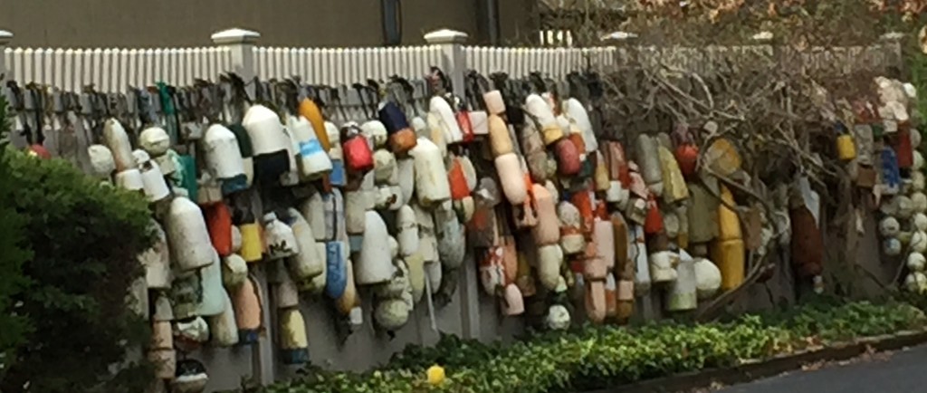 Fence full of floats by pfaith7