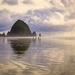 Canon Beach Reflections by pflaume