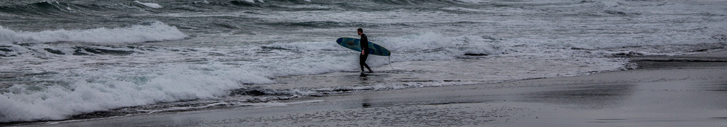 BREAKING NEWS: Man wearing expensive suit and carrying ironing board walks in to ocean. by graemestevens