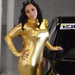 Grid Girl in Gold by motorsports