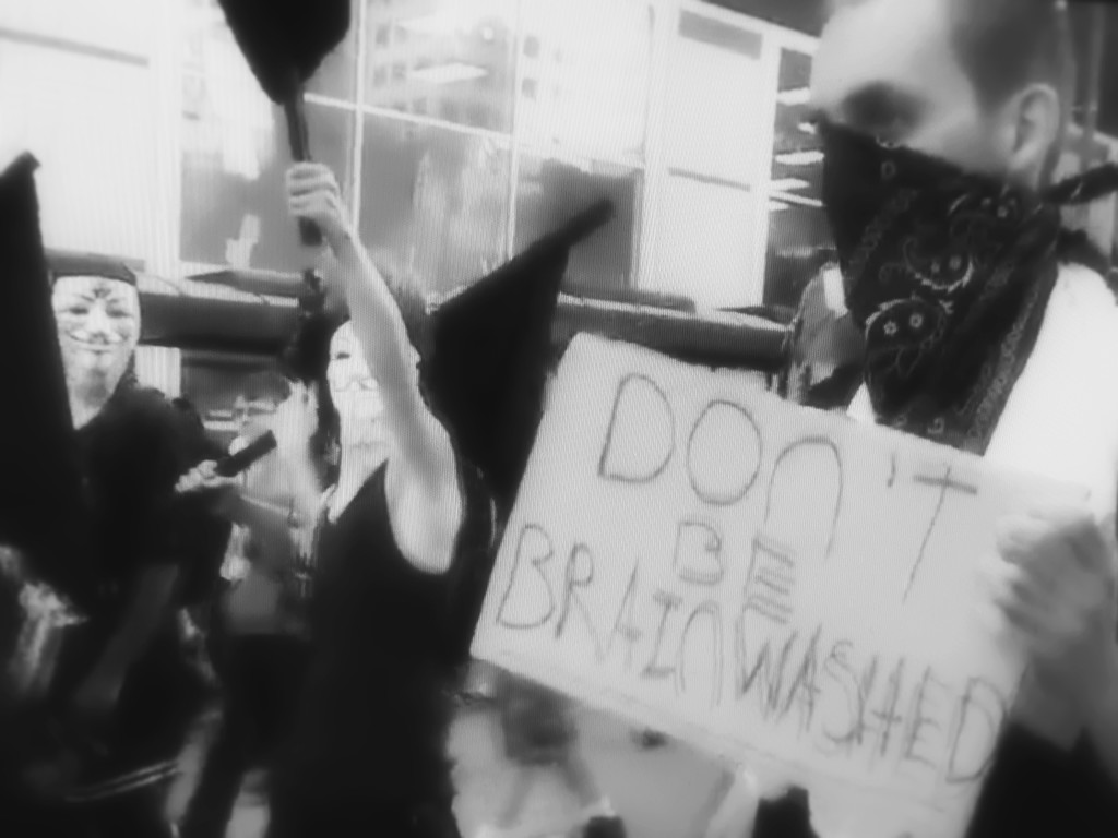 Anarchists at the May Day Protest 2016 Seattle by seattle