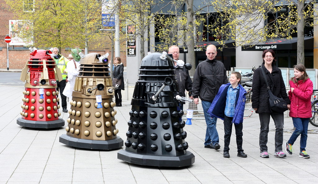  Daleks Invade Nottingham by phil_howcroft
