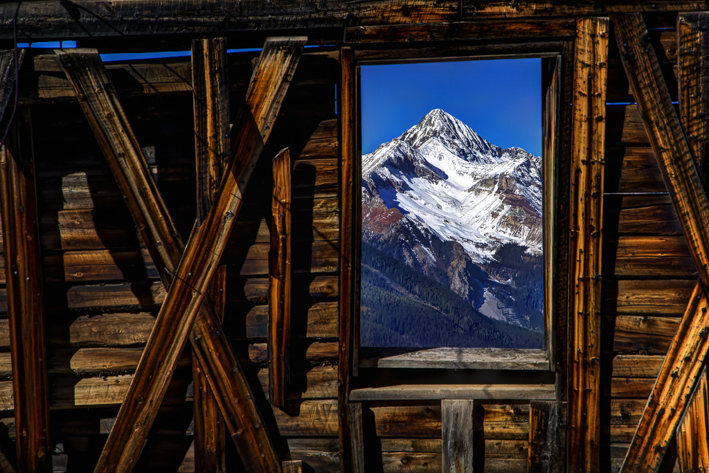 Framing Wilson Peak by exposure4u