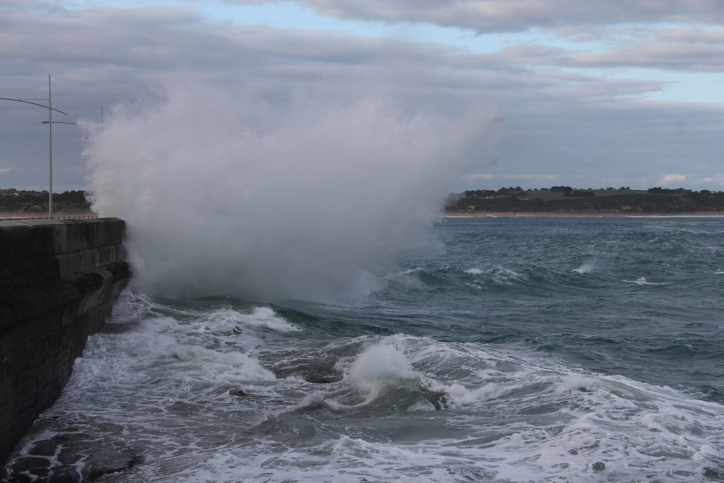 Today's warning - large swells. by gilbertwood