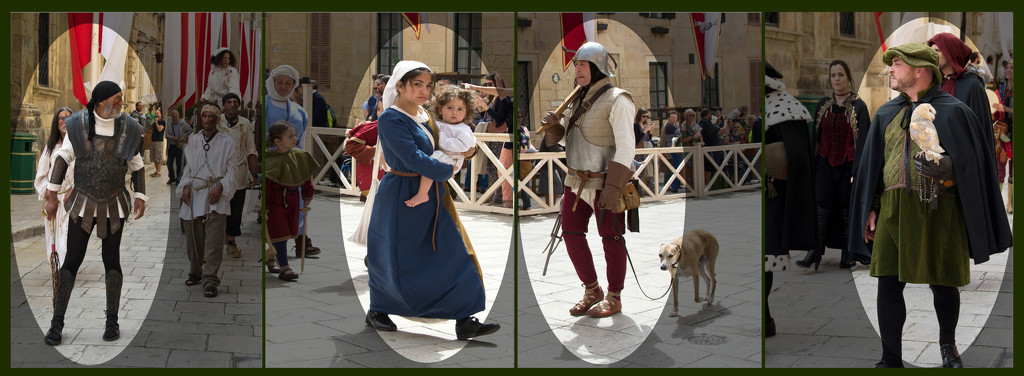 MEDIEVAL MDINA – SOME MORE RE-ENACTORS by sangwann