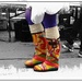 Pop Art Boots by olivetreeann
