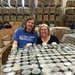 Human assembly line day at the Food Bank by margonaut