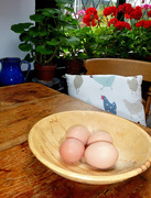 10th May 2016 - New laid eggs from our hens...