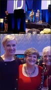 12th May 2016 - HOT DOG NARRATIVE BELOW! Happy Birthday Mom--with Cecile Richards and Indigo Girls and Planned Parenthood!