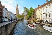 28th Apr 2016 - Bruges canal cruise