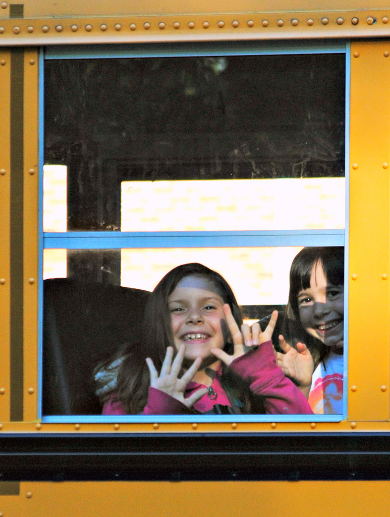 The Last of the School Bus Sister Days by alophoto