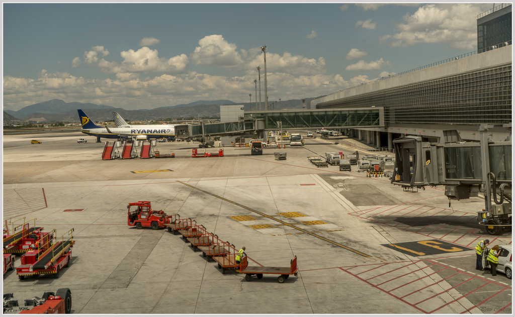 Malaga Airport Spain by pcoulson