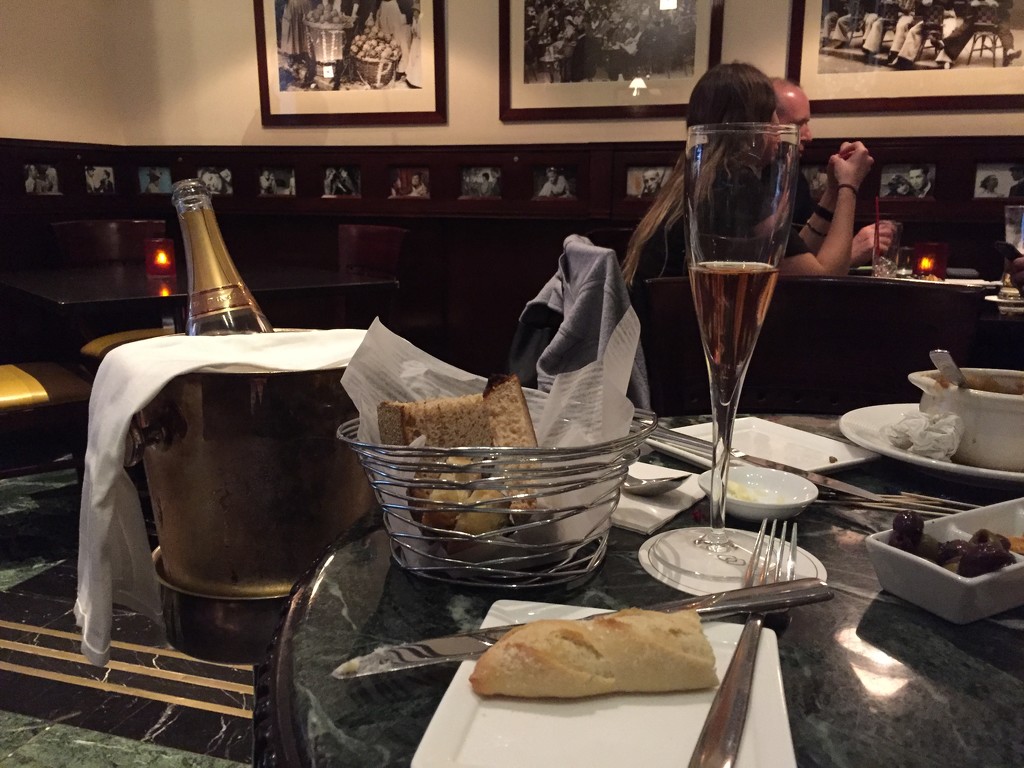Dinner with Champagne by graceratliff