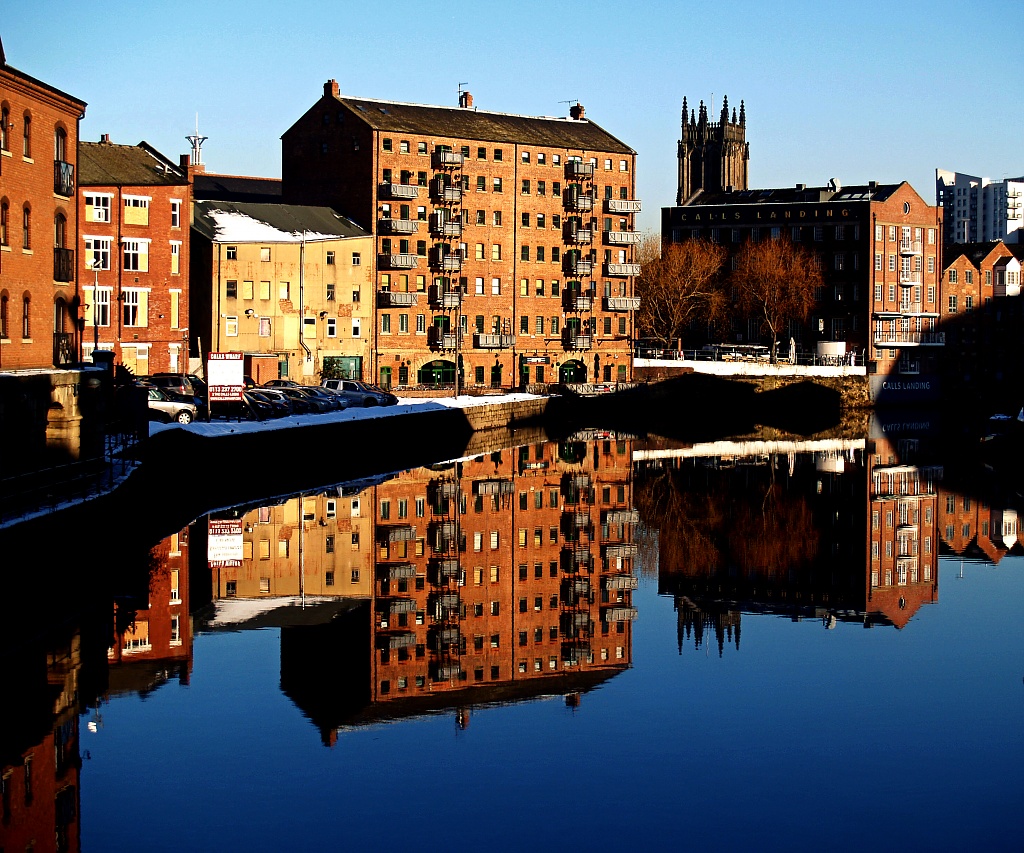 River Aire Reflections by rich57