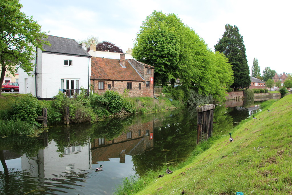 Spalding and the River Welland by busylady