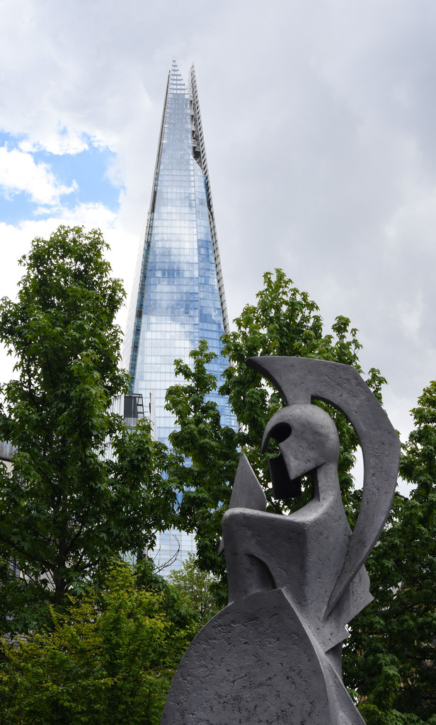 Minerva and Shard by helenm2016