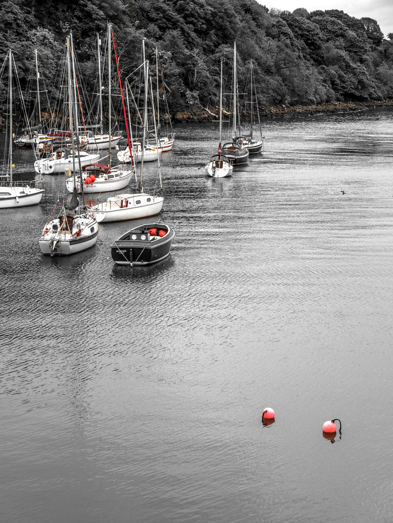 Red in the harbour by frequentframes