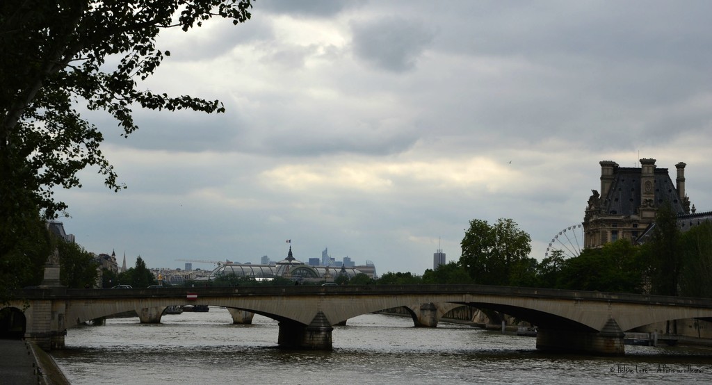 along the Seine by parisouailleurs