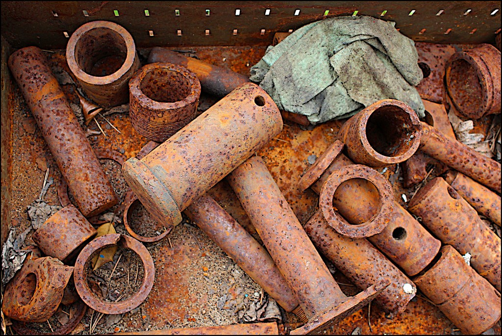 A Drawer Full of Rust! by olivetreeann