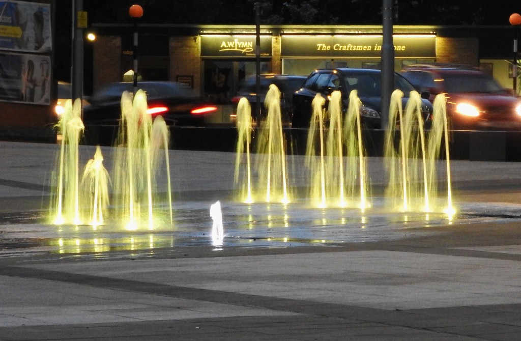 Yellow Fountains by oldjosh