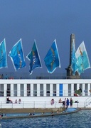 28th May 2016 - Lido and flags