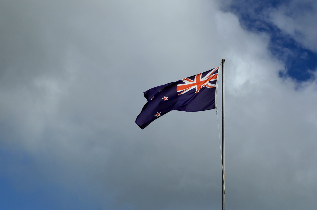 Flying the NZ Flag by nickspicsnz