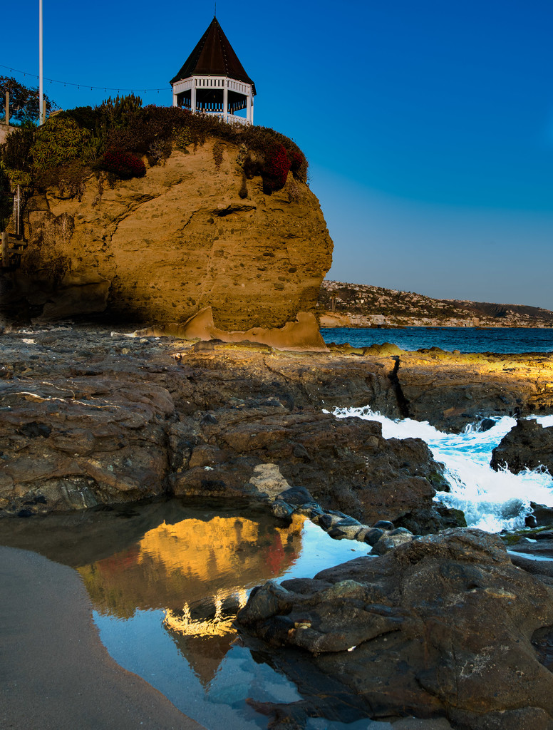 Tide Pool Reflection by stray_shooter