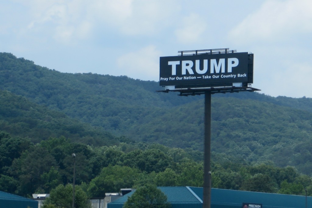 Billboard in north Georgia by margonaut