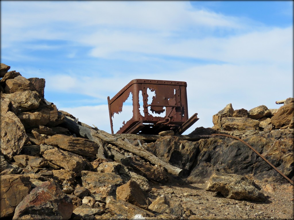 rusted out by cruiser