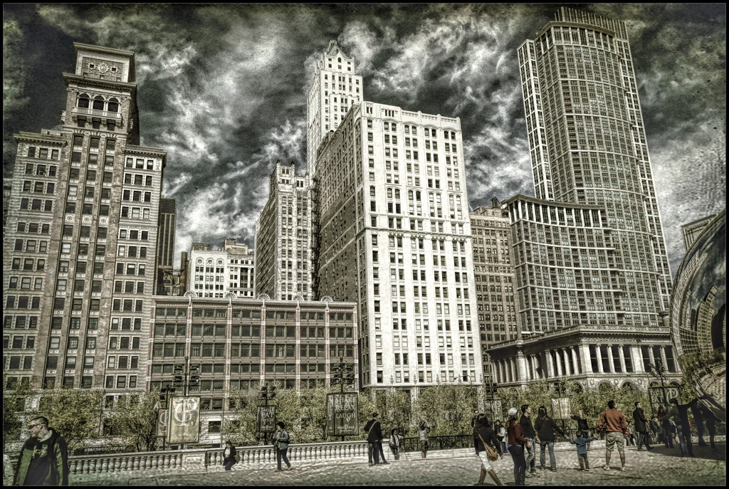 Chicago Culteral Centre  by rosiekind