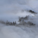 mountain in fog haze by jerome