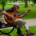 Park musician in his own little world by ggshearron