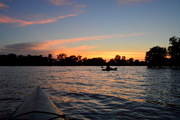 3rd Jun 2016 - Kayaking at Sunset on Melvern Lake, Kansas
