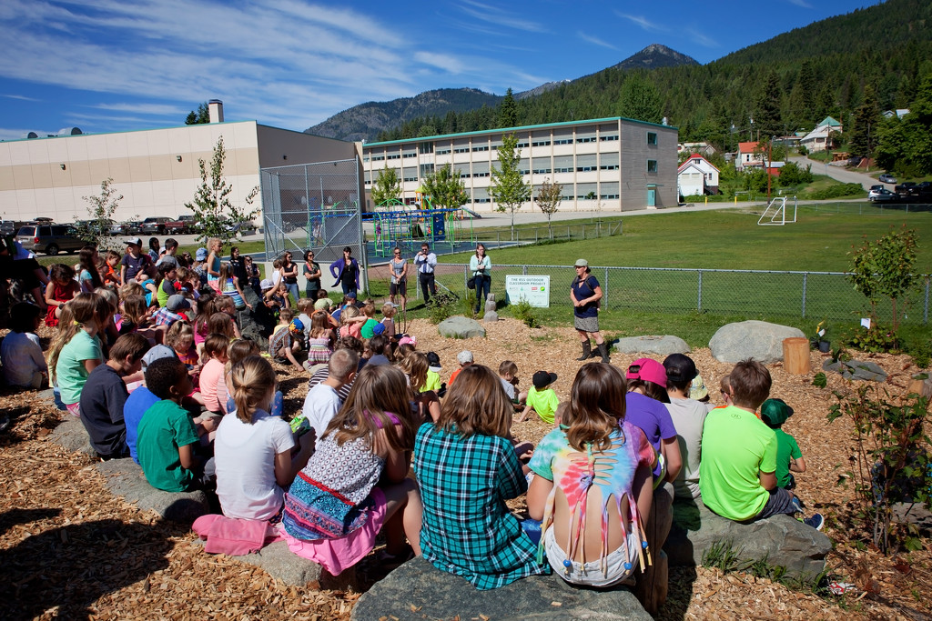 The Grand Opening of the Outdoor Classroom by kiwichick