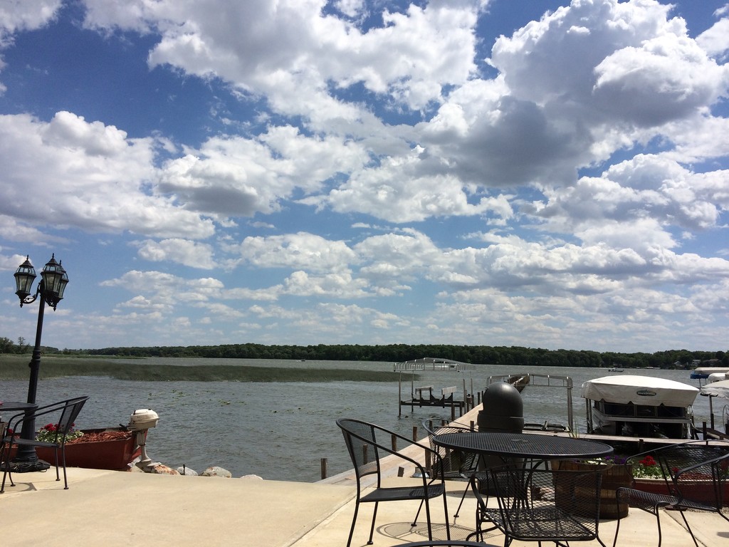 Clouds over the lake by bjchipman