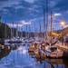 Project 52: Week 23 - Inner Harbour at the Blue Hour by vignouse