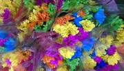 1st Jun 2016 - Brightly Dyed Bouquets 