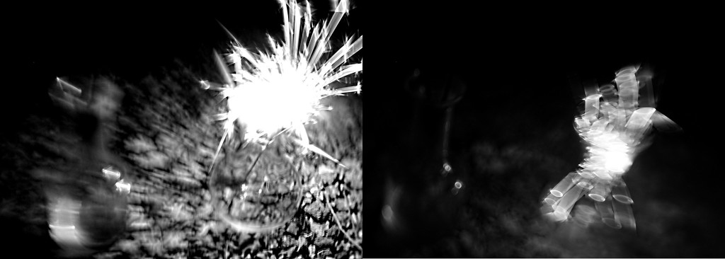 sparklers and lensbaby by joysabin