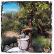 3rd Jun 2016 - Painterly Water Pump