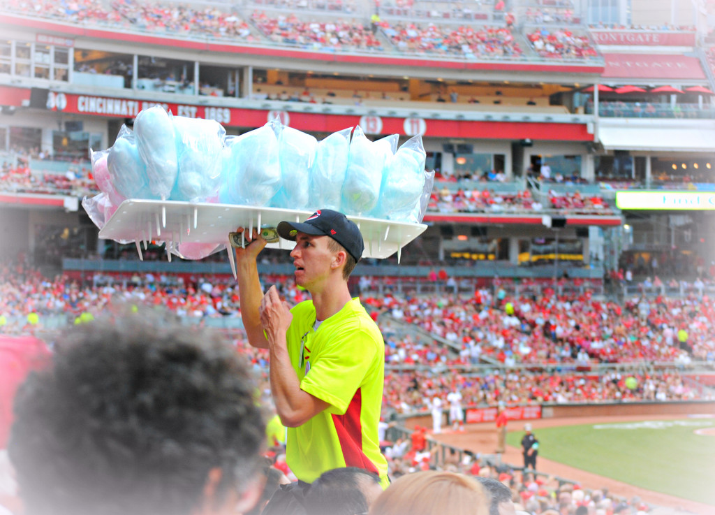 Cotton Candy Man by alophoto