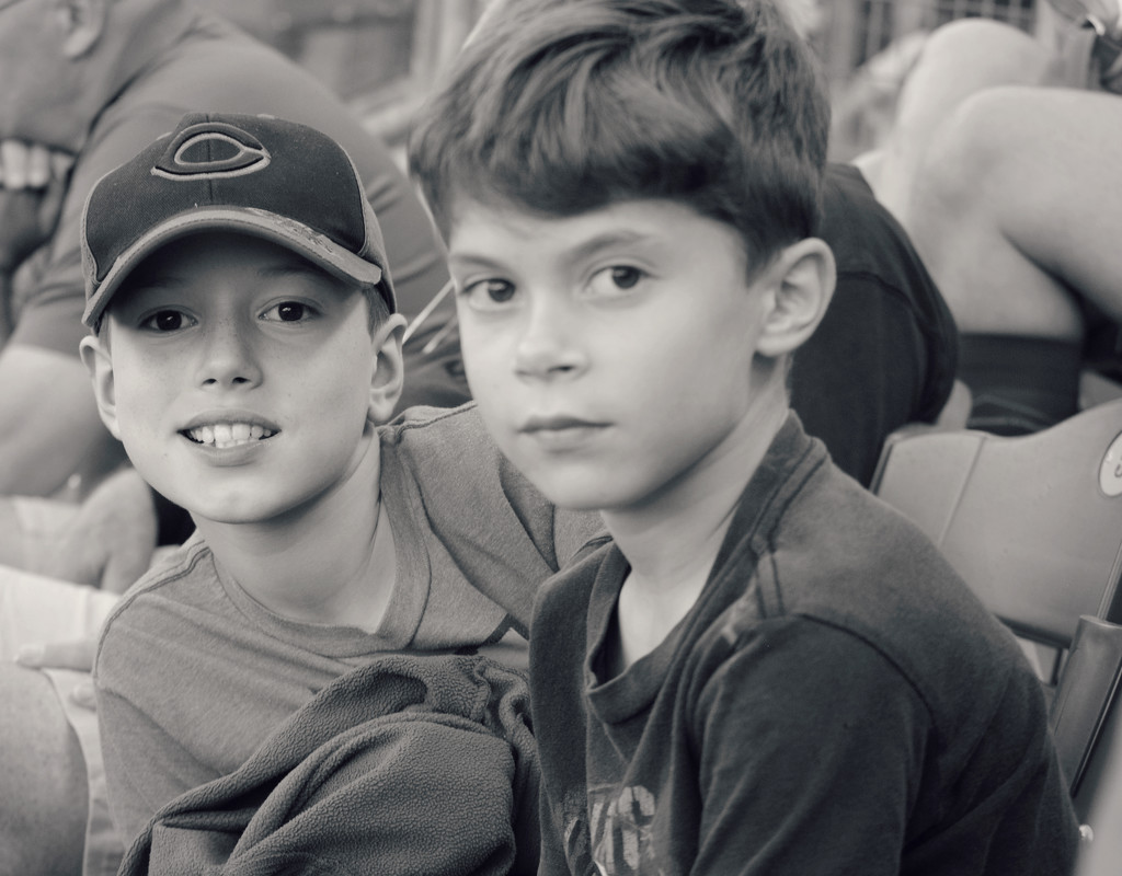 Cousins in the Stands by alophoto