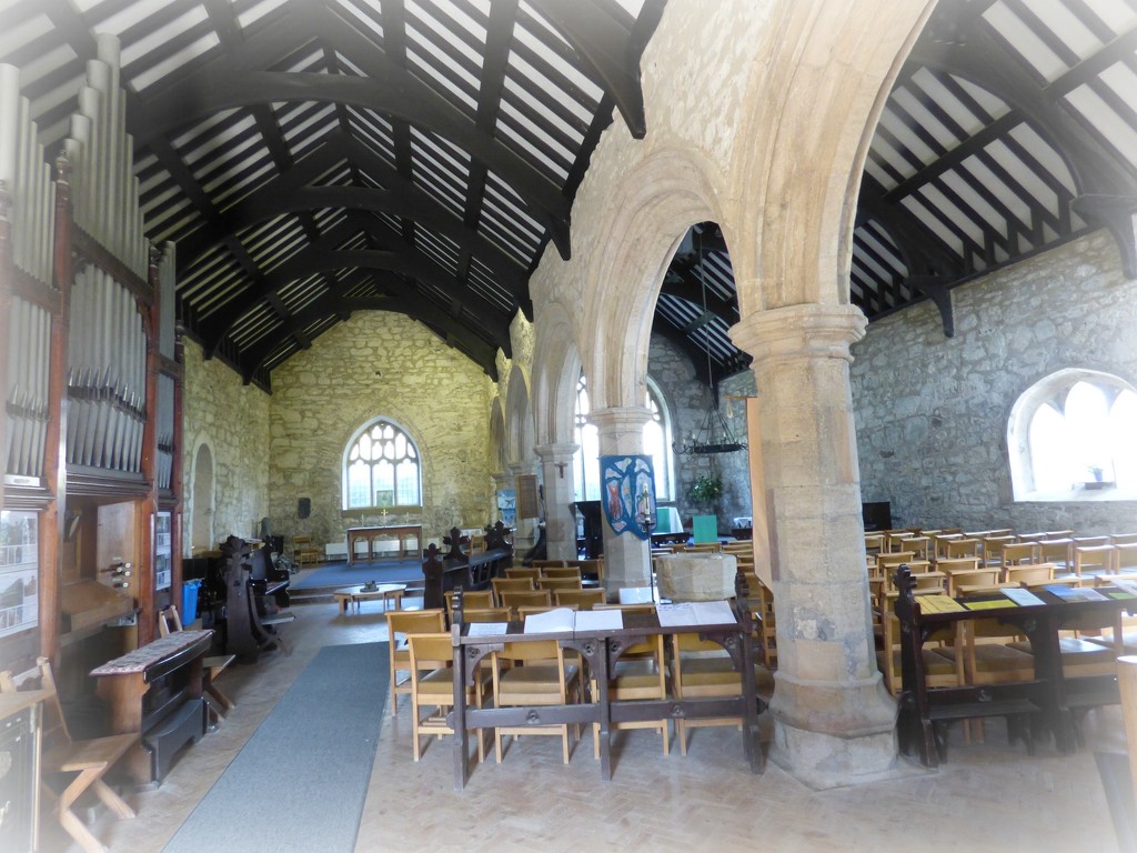St Hywel's Church -interior  by beryl