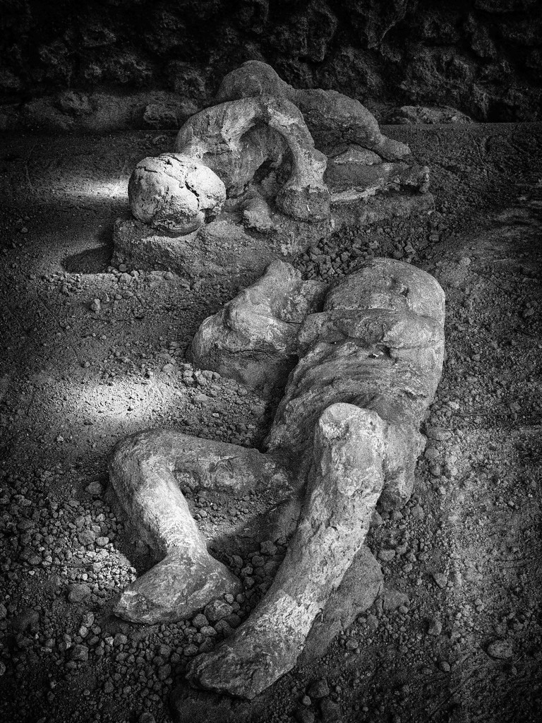 Plaster Casts, Pompei. by gamelee
